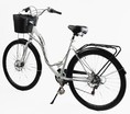 Міський велосипед 28 ST Corso «LIBERTY» LR-28014 сталь 20", (к-т SHIMANO) білий + кошик фото westvelo.com