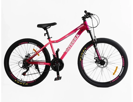 Велосипед 26 AL Corso «INTEGRA» NG-26595 алюміній 15", (к-т SHIMANO) рожевий