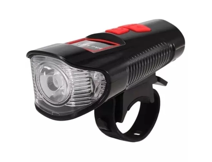 Фара usb + сигнал + компютер FY-317 (1500 mAh)