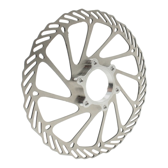 Гальмівний диск (ротор) Ø160мм різьбовий з фланцем (тип 2) фото westvelo.com