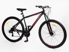 Велосипед 29 ST Corso «GENESIS» GN-29867 сталь 19", (к-т Saiguan) чорно-червоний фото westvelo.com