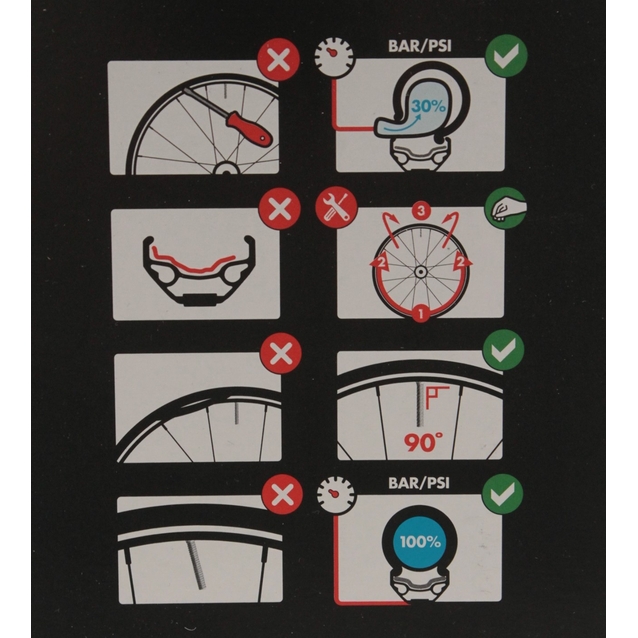 Камера 26 короткий ніпель SV 35mm CST (1.75-2.125) THORN RESISTANT (антипрокол) фото westvelo.com