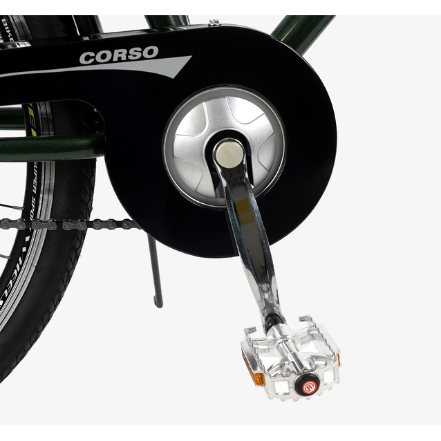 Міський велосипед 28 ST Corso «LINER» LN-28081 сталь 19", зелено-салатовий фото westvelo.com