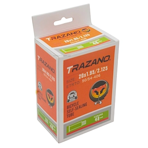 Камера 20. довгий ніпель AV 48mm TRAZANO (1.95-2.125) самоклеюча (з антипрокольним гелем)