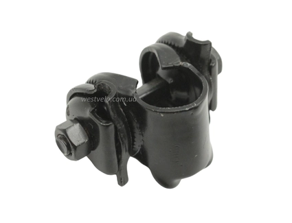 Замок сідла під дріт, сталевий чорний