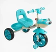 Дитячий велосипед 3-х колісний EVA (піна) Best Trike колеса 10-8, «Машинка» BS-60985 блакитний, сталева рама, УКР.ОЗВУЧУВАННЯ, кошик фото westvelo.com