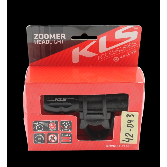 Ліхтар на батарейках KLS 2 режими (75 lm), кр-ння силікон фото westvelo.com