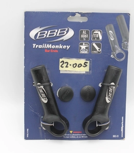 Роги руля алюміній BBE-01 "TrailMonkey" чорні