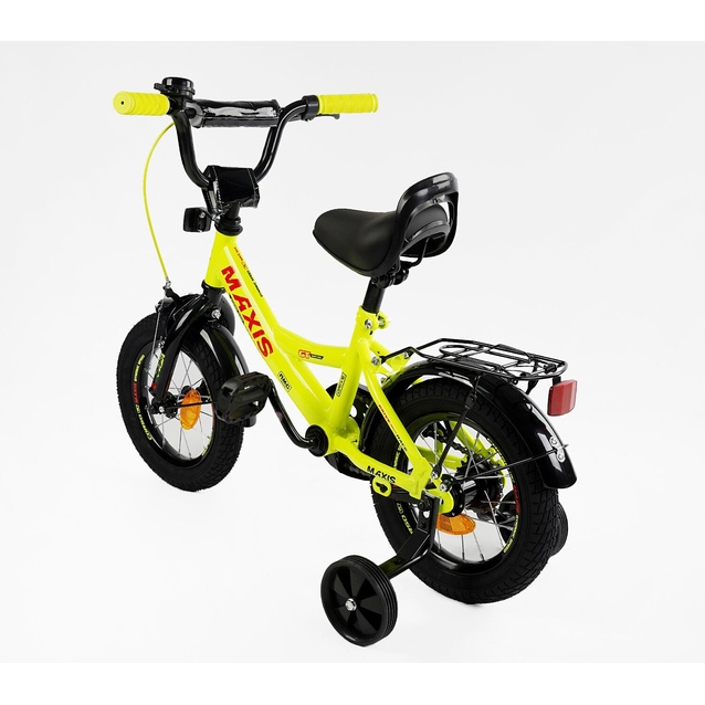 Дитячий велосипед 12 ST Corso «MAXIS» CL-12017 жовтий фото westvelo.com
