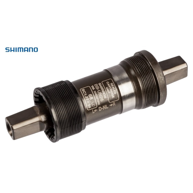 Картридж 122х68мм. SHIMANO BB-UN26 квадратний вал, з болтами фото westvelo.com