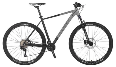 Велосипед 27.5 AL Crosser «MT-041» (к-т Shimano+hydraulic) алюміній 19", сірий