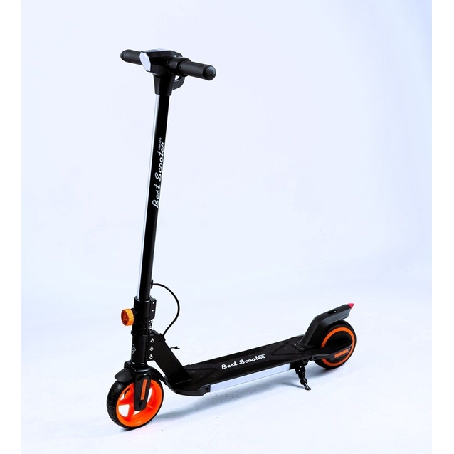 Електросамокат Best Scooter JN-64515 двигун 150W, акумулятор літієвий 21.6V2.5Ah, чорно-помаранчевий, колеса 6,5" фото westvelo.com