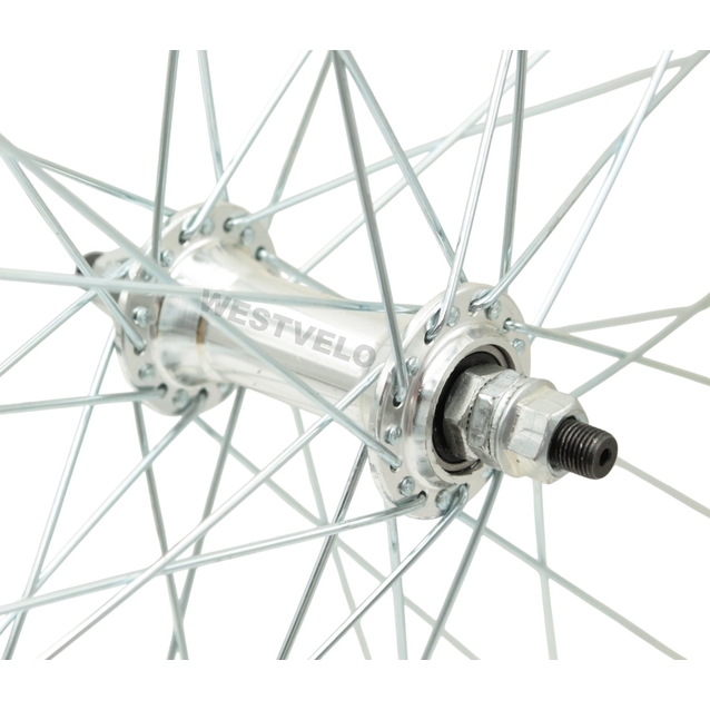 Колесо 26 перед, обід 2-ний жовтий, втулка AL на промах фото westvelo.com