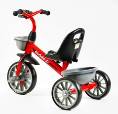 Дитячий велосипед 3-х колісний EVA (піна) Best Trike BS-23044 червоно-сірий
