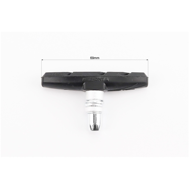 Колодки гальмівні V-brake SHEN JILI на блістері чорні фото westvelo.com