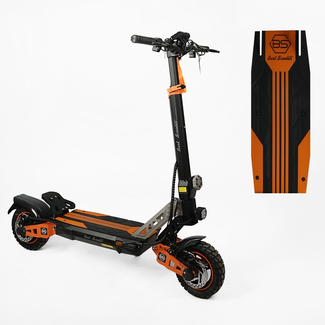 Електросамокат Best Scooter BS-26651 двигун 1200W, акумулятор літієвий 48V 18Ah, колеса надувні 10’’ фото westvelo.com