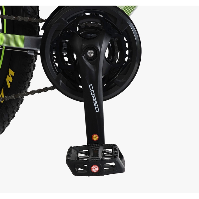 Велосипед 26 ST Corso «ENERGY» EN-26535 сталь 13", (к-т SHIMANO) сіро-жовтий фото westvelo.com