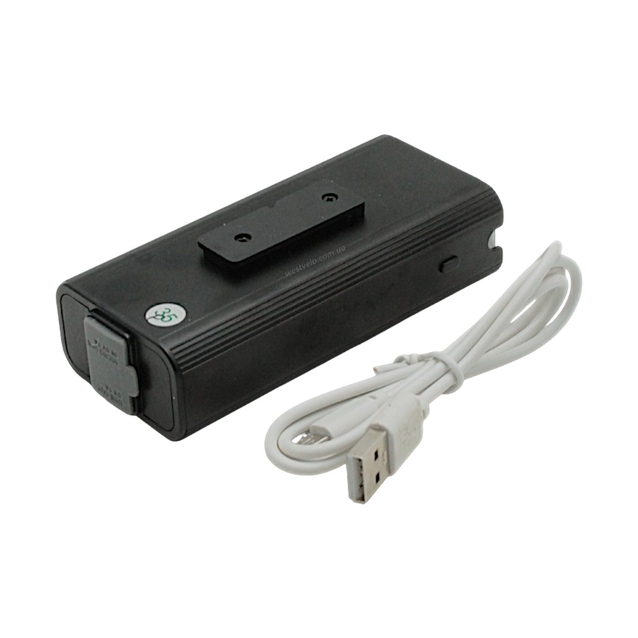 Фара Power Bank BK 043 LED (2х18650) (6 functions ) індикатор заряду фото westvelo.com