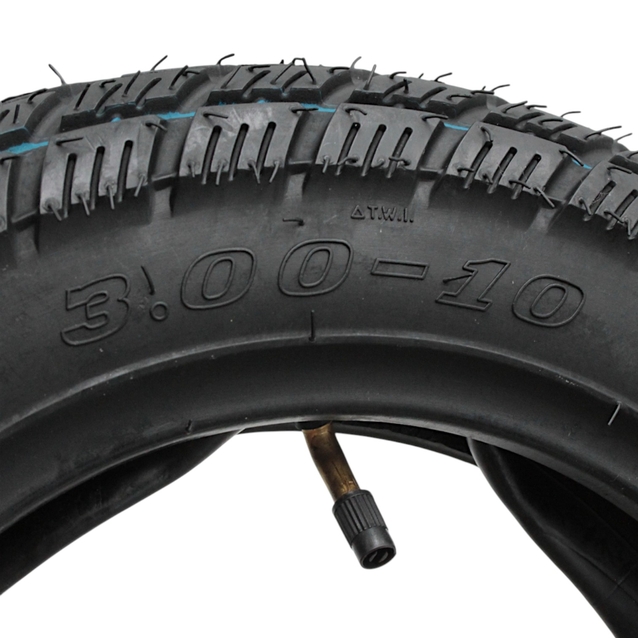Покришка "10" 3.00-10 PERFECT (PF-125) + камера, дорожня TT фото westvelo.com