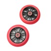 Колесо трюкового самоката "Skyper" (040) AL 110 чорно-червоні фото westvelo.com