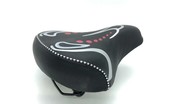 Сідло на пружинах COMFORT широке, металева основа фото westvelo.com