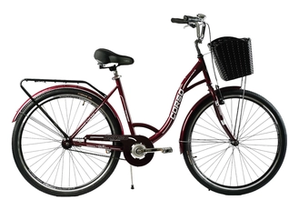 Міський велосипед 28 ST Corso «FORTUNA» FR-28039 сталь 20", бордовий (+к/к/б)