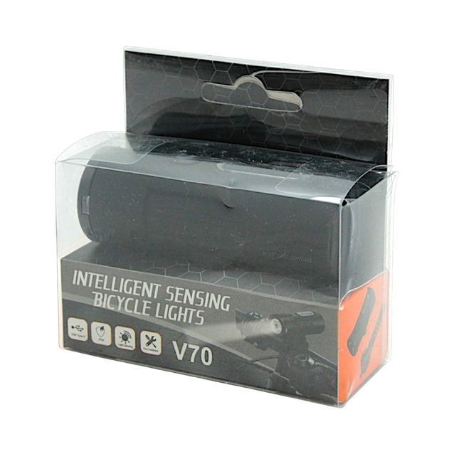 Фара Type-C V 70 (2000mAH), з індикатором заряду фото westvelo.com