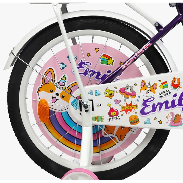 Дитячий велосипед 20 ST Corso «EMILY» ML-99802 фіолетовий фото westvelo.com