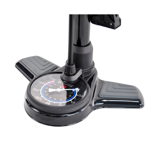 Насос авто з манометром BEE pump (P32В-07) сталевий (AV) фото westvelo.com