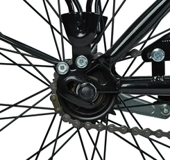 Електровелосипед 24 ST Corso «BREEZE ELECTRIC BIKE» BR-24502 сталь складний, чорний