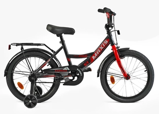 Дитячий велосипед 18 Corso «MAXIS» CL-18670 чорно-червоний