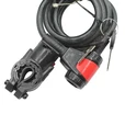 Замок на ключ HANDYWAY (CL-200) Ø-10mm L-1500mm з кріпленням на раму (швидко-знімач) фото westvelo.com
