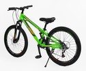 Велосипед 24 ST Corso «PRIMARY» PR-24915 сталь 11", (к-т Saiguan) салатовий фото westvelo.com