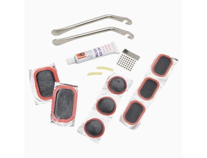 Латки + клей (8ml) + монтажка бортування сталева (2шт) Kenli KL-7023, 11 ел-тів