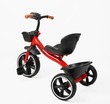 Дитячий велосипед 3-х колісний EVA (піна) Best Trike колеса 10-8, BS-40855/BS-40-855 червоний, сталева рама, озвучування фото westvelo.com