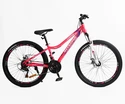 Велосипед 26 ST Corso «INTENSE» NT-26906 сталь 13", (к-т Saiguan) рожевий фото westvelo.com