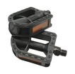 Педалі дитячі пластик 1/2 тонка різьба, NECO WP-148, чорні фото westvelo.com