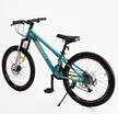 Велосипед 24 ST Corso «RIDER» RD-24019 сталь 11", (к-т LTWOO-A2) бірюзовий фото westvelo.com
