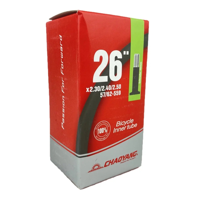 Камера 26. довгий ніпель AV 48mm CHAOYANG (2.30-2.50) фото westvelo.com