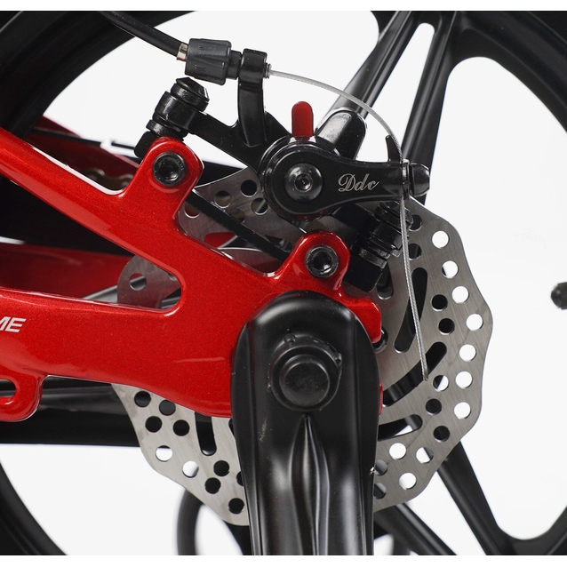 Дитячий велосипед 14 MG Corso «STREAM» SM-96132, магнієва рама, червоний фото westvelo.com