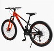 Велосипед 24 AL Corso «SKYLINE» SL-50703 алюміній 11", (к-т SHIMANO) чорно-помаранчевий фото westvelo.com