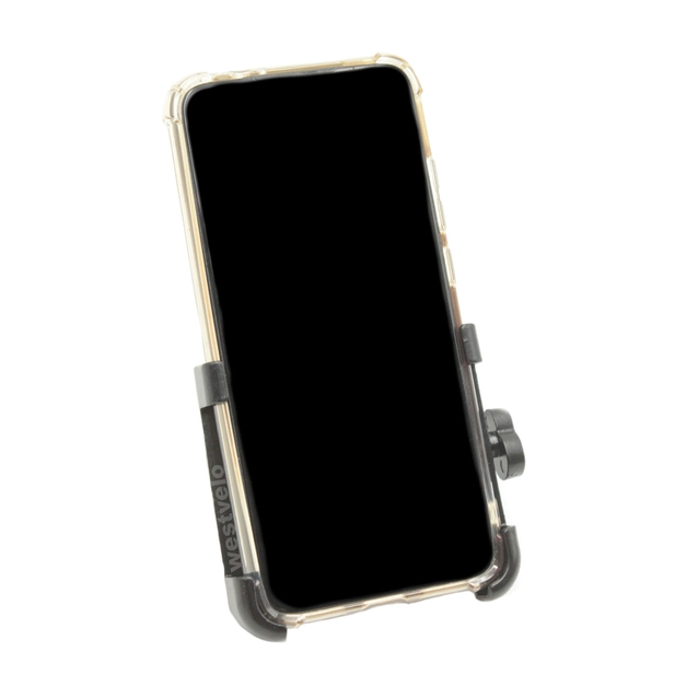 Тримач для телефону алюміній поворотний великий фото westvelo.com