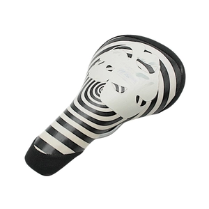 Сідло дитяче CNL-9042 Зебра (дві маски) чорно-біле (із дефектом)