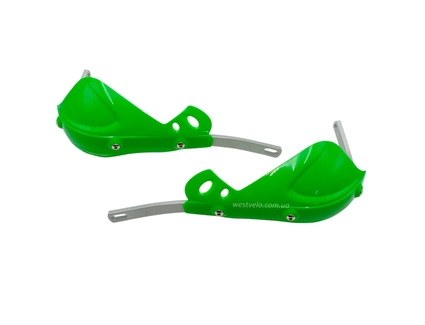 Захист рук на кермо мото FHS, 08 зелений