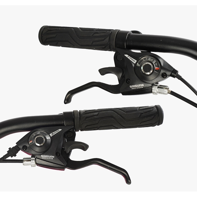 Велосипед 26 ST Corso «KLEO» KL-26011 сталь 15", (к-т Saiguan) червоно-чорний фото westvelo.com