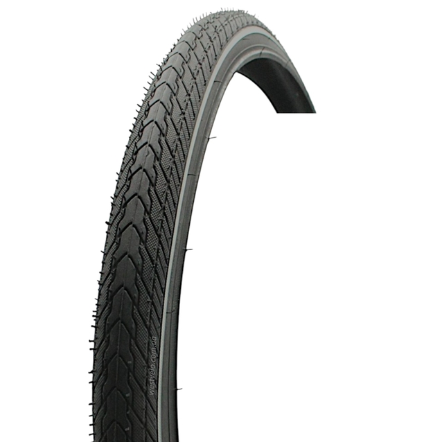 Покришка 26-1.75 FORZA (SY-1187) стріла з білою лінією (47-559) фото westvelo.com