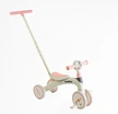 Дитячий велосипед 3-х колісний з батьківською ручкою, колеса - EVA (піна) 8-6, Best Trike BST-565 біло-рожевий, рама нейлон` фото westvelo.com