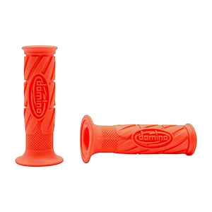 Мото гріпси DOMINO універсальні (тип11) помаранчеві ITALY