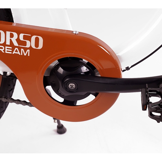 Міський велосипед 28 AL Corso «DREAM» DM-28711 алюміній 18", (к-т SHIMANO NEXUS) ПЛАНЕТАРНА втулка білий (+к/к/б) фото westvelo.com