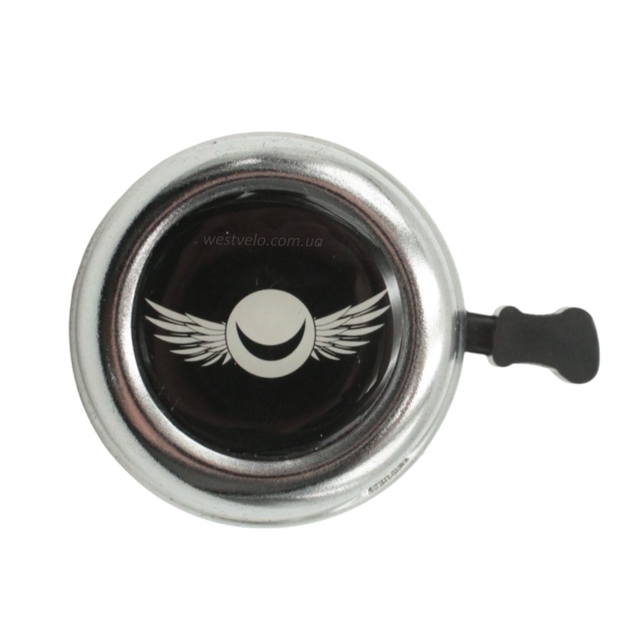 Дзвінок нікель сталевий з лого фото westvelo.com